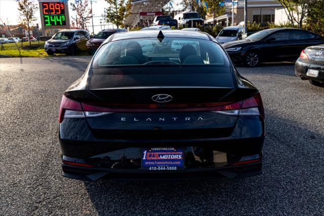 used 2021 Hyundai Elantra car, priced at $16,900