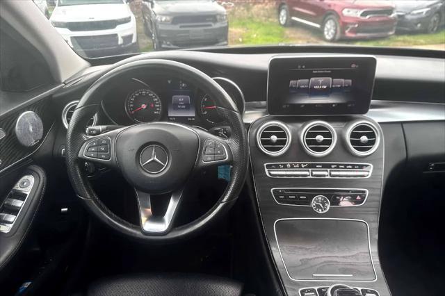 used 2015 Mercedes-Benz C-Class car, priced at $18,900