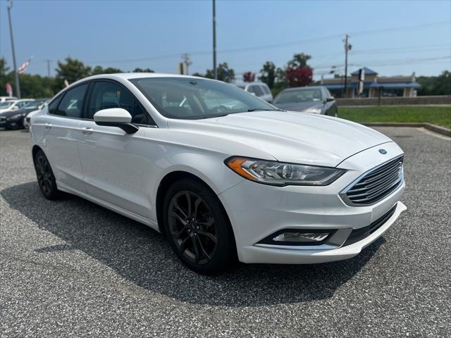 used 2018 Ford Fusion car, priced at $12,500