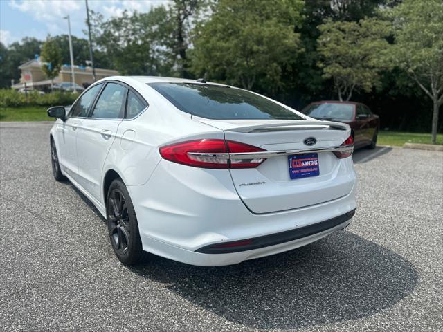 used 2018 Ford Fusion car, priced at $12,500