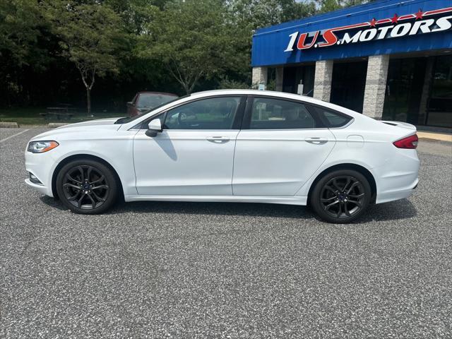 used 2018 Ford Fusion car, priced at $12,500