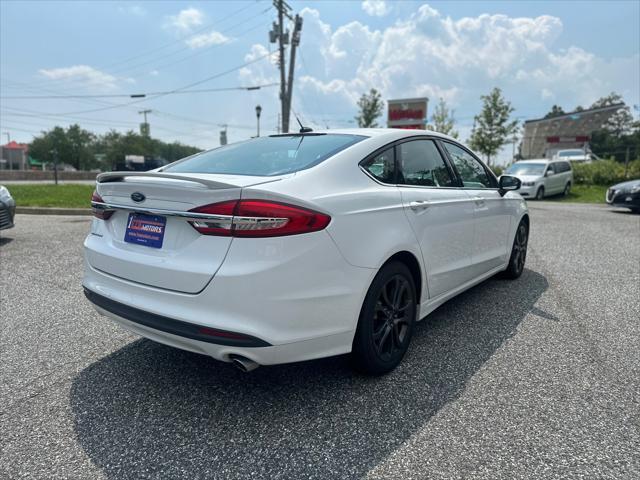 used 2018 Ford Fusion car, priced at $12,500