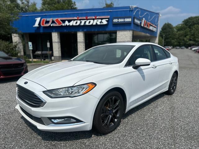 used 2018 Ford Fusion car, priced at $12,500