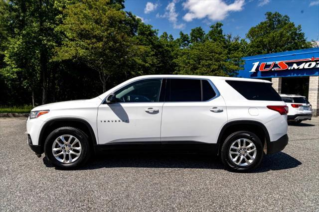 used 2020 Chevrolet Traverse car, priced at $15,500