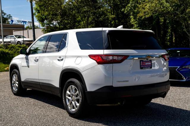 used 2020 Chevrolet Traverse car, priced at $15,500