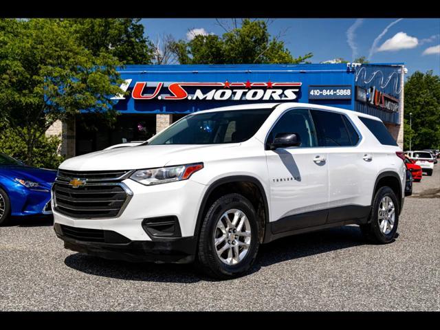 used 2020 Chevrolet Traverse car, priced at $15,500