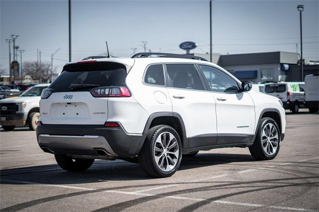 used 2022 Jeep Cherokee car, priced at $26,500