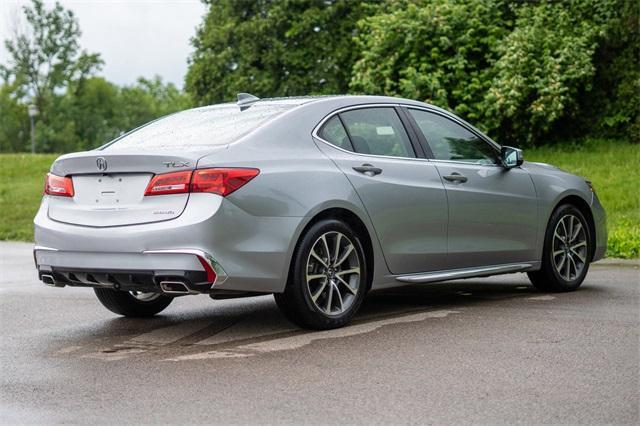 used 2018 Acura TLX car, priced at $22,000