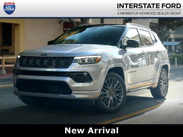 used 2022 Jeep Compass car, priced at $19,000