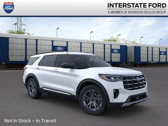 new 2025 Ford Explorer car, priced at $49,855