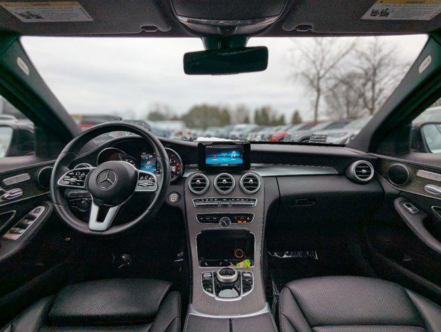 used 2019 Mercedes-Benz C-Class car, priced at $25,000