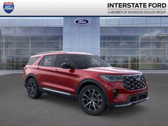 new 2025 Ford Explorer car, priced at $57,500