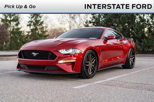 used 2022 Ford Mustang car, priced at $38,500