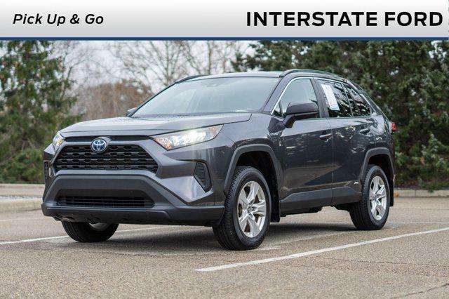 used 2021 Toyota RAV4 Hybrid car, priced at $27,500