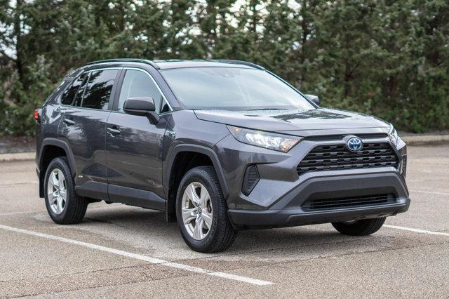 used 2021 Toyota RAV4 Hybrid car, priced at $27,500