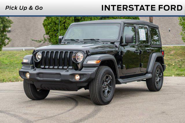 used 2023 Jeep Wrangler car, priced at $33,000