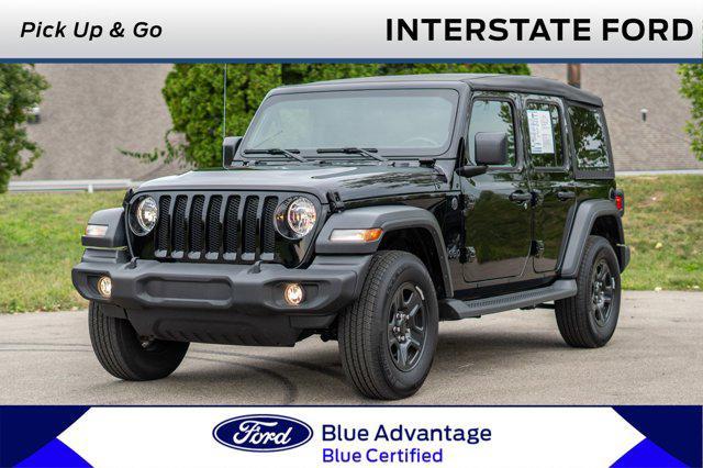 used 2023 Jeep Wrangler car, priced at $30,500