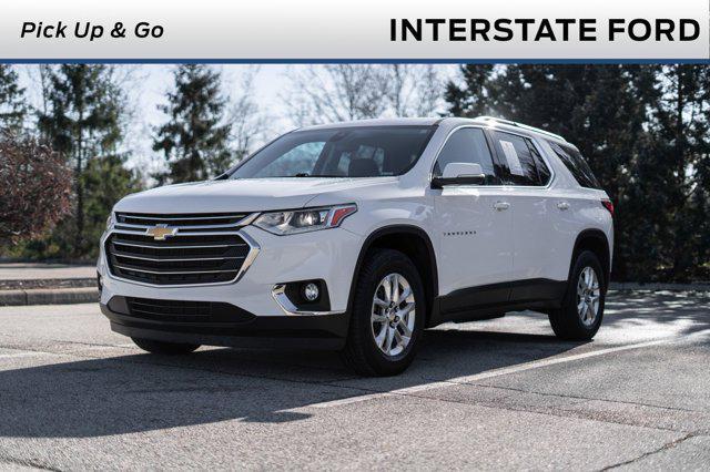 used 2021 Chevrolet Traverse car, priced at $23,500