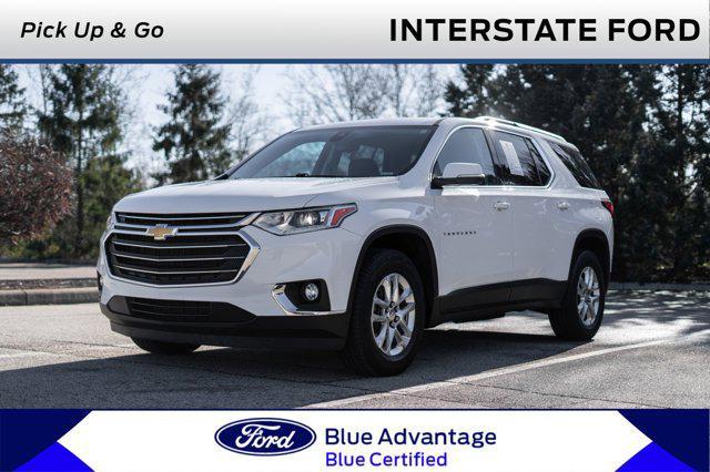 used 2021 Chevrolet Traverse car, priced at $21,500