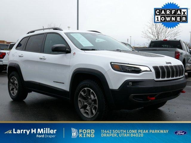 used 2020 Jeep Cherokee car, priced at $21,353