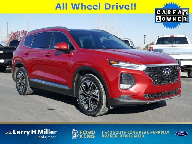 used 2019 Hyundai Santa Fe car, priced at $15,000