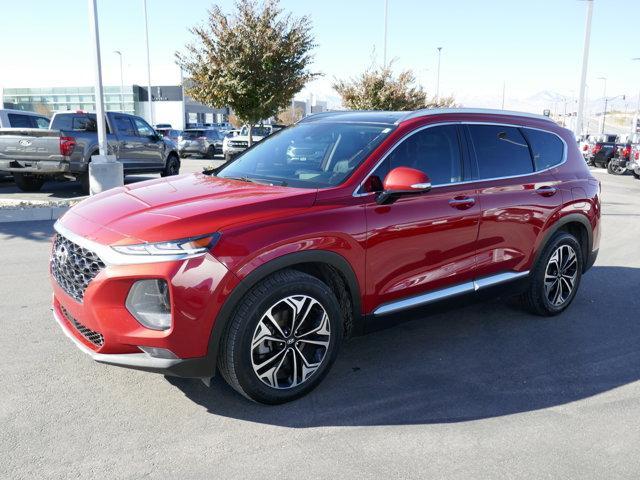 used 2019 Hyundai Santa Fe car, priced at $15,000