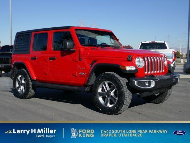 used 2020 Jeep Wrangler Unlimited car, priced at $29,000