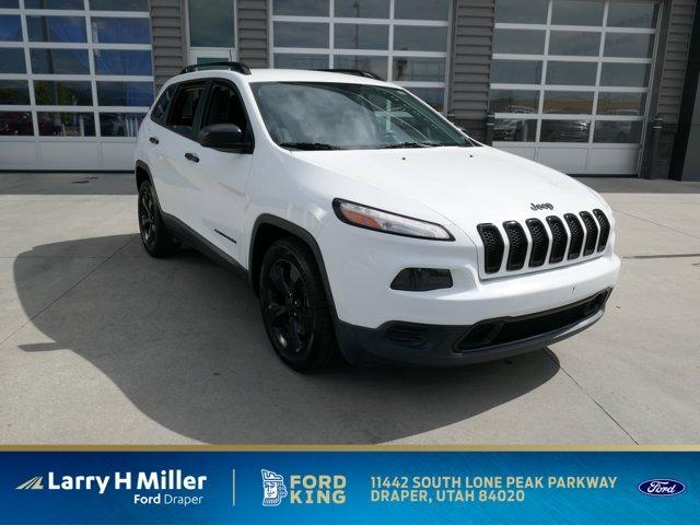 used 2017 Jeep Cherokee car, priced at $10,644