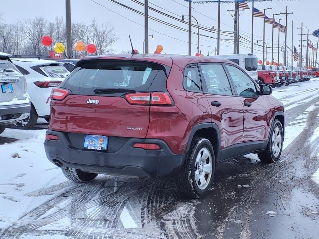 used 2015 Jeep Cherokee car, priced at $8,988