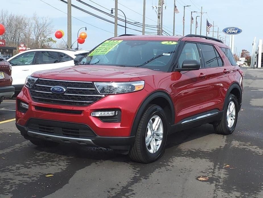 used 2022 Ford Explorer car, priced at $36,500