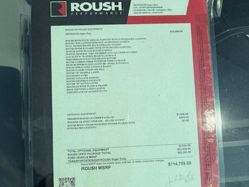 new 2025 Ford F-250 car, priced at $105,795