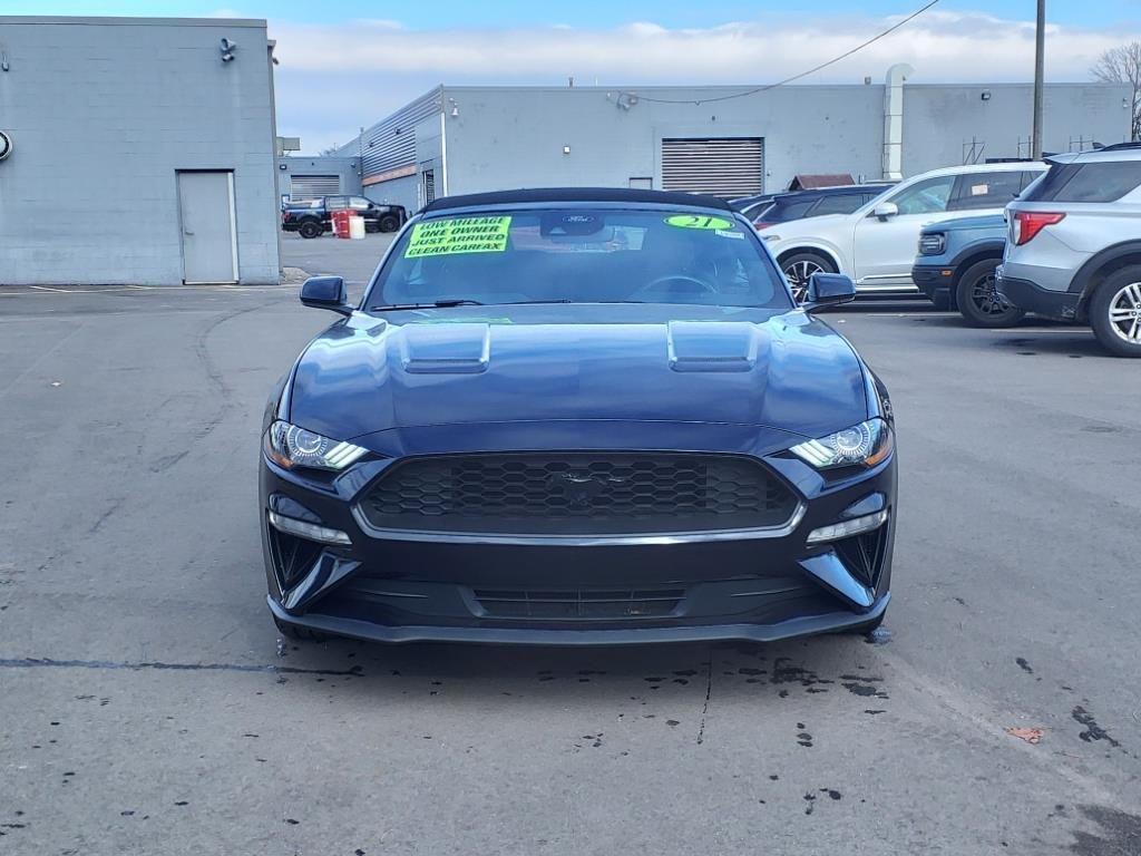 used 2021 Ford Mustang car, priced at $25,288