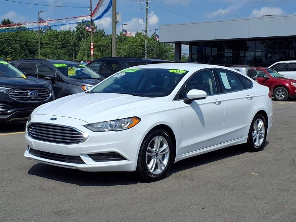 used 2018 Ford Fusion car, priced at $14,988