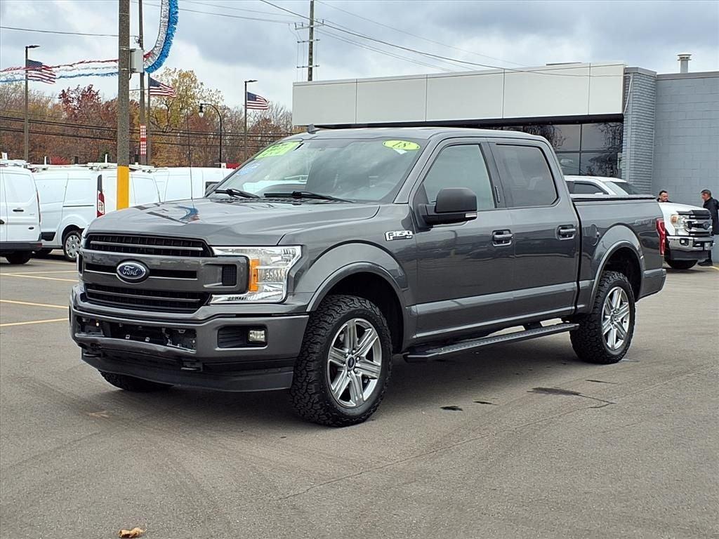 used 2018 Ford F-150 car, priced at $23,488