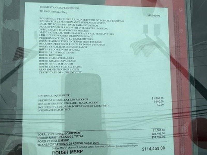 new 2025 Ford F-250 car, priced at $105,522