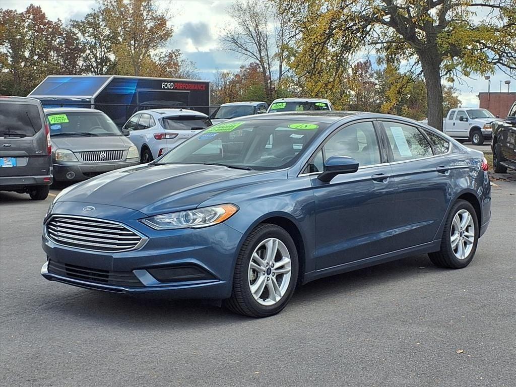 used 2018 Ford Fusion car, priced at $14,998