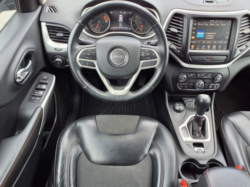used 2017 Jeep Cherokee car, priced at $14,888