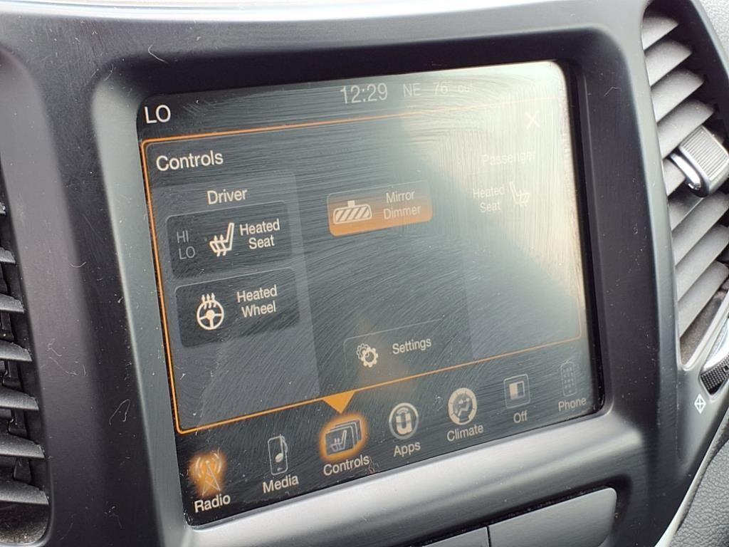 used 2017 Jeep Cherokee car, priced at $14,888