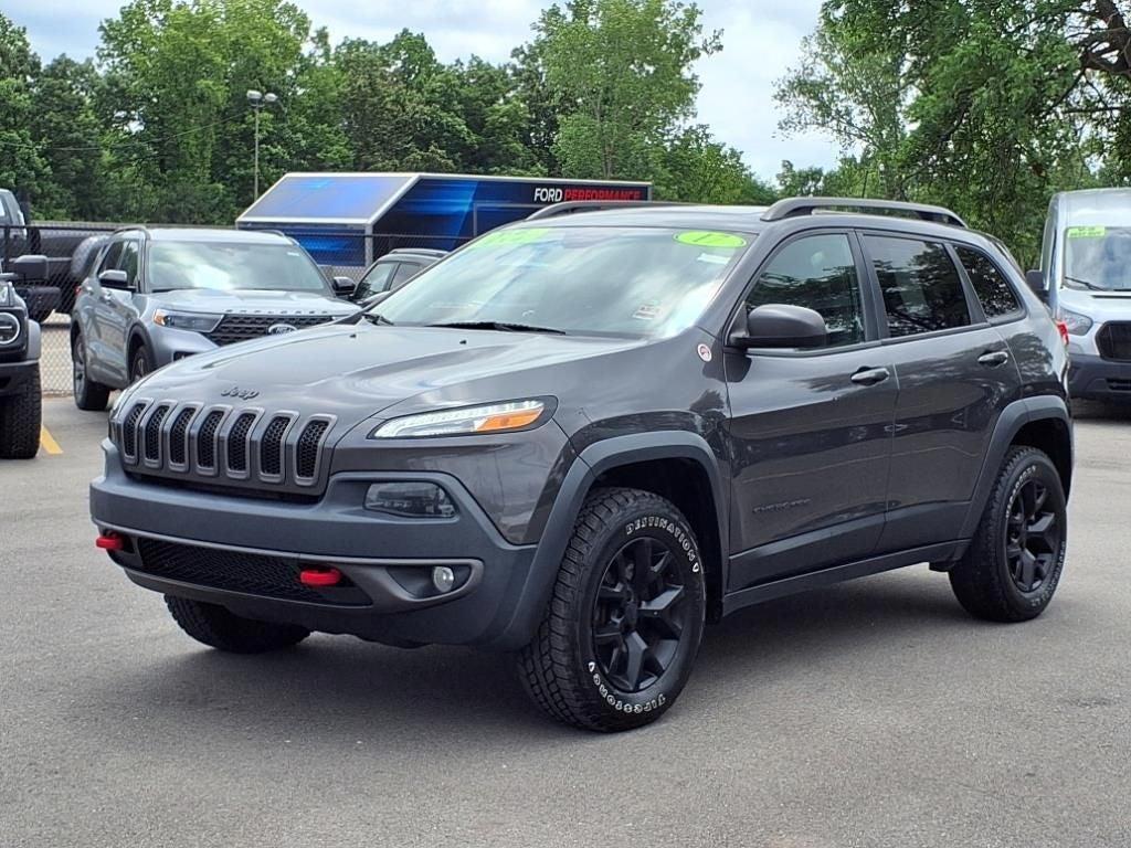 used 2017 Jeep Cherokee car, priced at $14,888