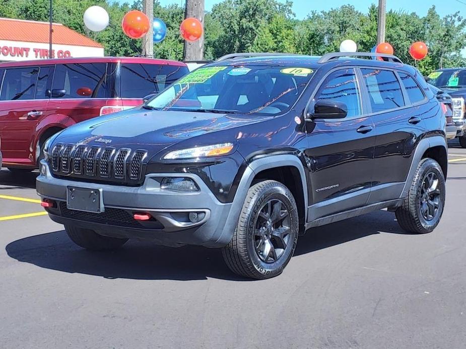 used 2016 Jeep Cherokee car, priced at $16,995