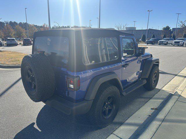 used 2018 Jeep Wrangler car, priced at $21,950