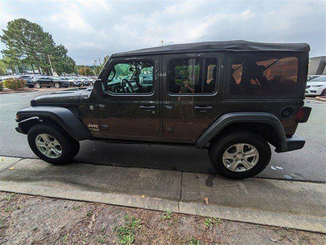 used 2020 Jeep Wrangler Unlimited car, priced at $25,988