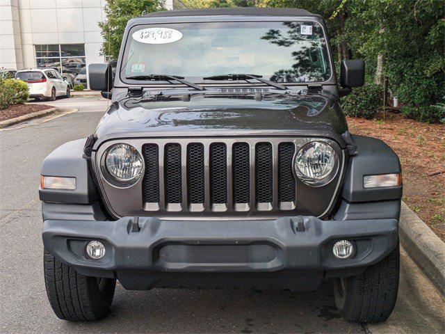 used 2020 Jeep Wrangler Unlimited car, priced at $25,988