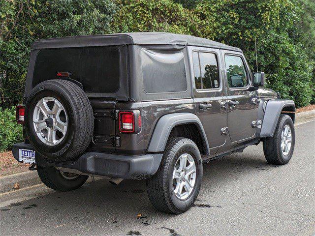 used 2020 Jeep Wrangler Unlimited car, priced at $25,988