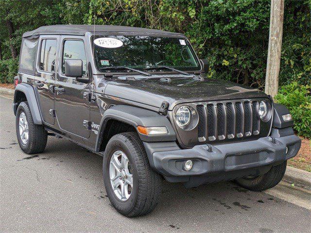 used 2020 Jeep Wrangler Unlimited car, priced at $25,988