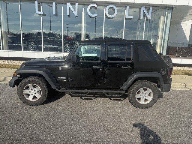 used 2018 Jeep Wrangler JK Unlimited car, priced at $20,899
