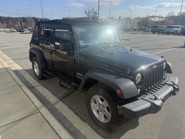 used 2018 Jeep Wrangler JK Unlimited car, priced at $20,899