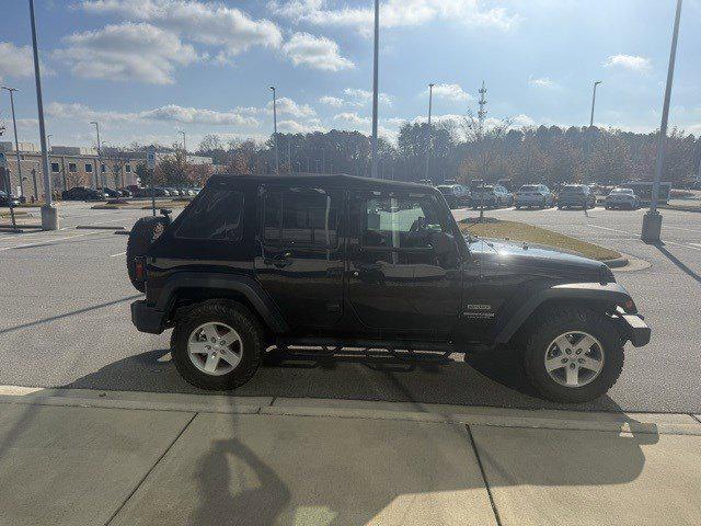 used 2018 Jeep Wrangler JK Unlimited car, priced at $20,899