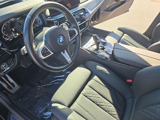 used 2022 BMW 530e car, priced at $38,721