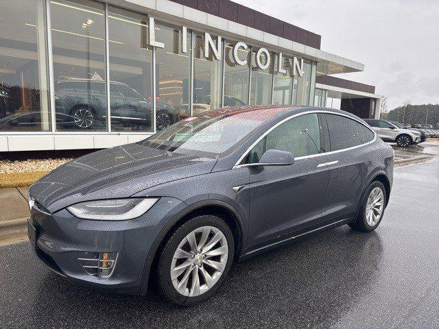 used 2020 Tesla Model X car, priced at $44,475